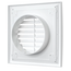 Вытяжная вентиляционная решетка из АБС-пластика с фланцем Mistral 20x20 D125 White, изображение 4