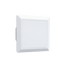 4elementsGrila pentru ventilatie cu plasa Hardi 02502 20х20 D150 White