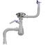 4elementsSifon pentru chiuveta 3 1/2 "x 40 cu robinet pentru masina de spalat si racord, Aquant, изображение 6