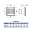 4elementsVentilator de evacuare axial cu jaluzele VentEurope AUTO 125 D125 White, изображение 6