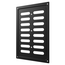 Решетка MER Black регулируемая 17x24 оцинкованная сталь Promistral, изображение 3