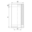 4elementsTeava izolata cos de fum 0,5m Ferrum (430/0,5) D130x200, изображение 10
