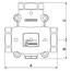 4elementsVana de amestec termostatica VTC 511 DN25, KVS9, F 1" T60C ESBE, изображение 4