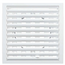 4elementsGrila de ventilatie reglabila cu flansa Era Era 2020RRP12,5F 20х20 D125 White, изображение 2