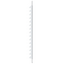 Вытяжная вентиляционная решетка с сеткой из АБС-пластика Mistral 13х13 White, изображение 3
