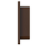 Дверная переточная решетка двухсторонняя Mistral 44х9 Brown, изображение 3