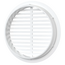 4elementsGrila de ventilatie cu flansa pentru usa ProMistral D50 (4 bucati) White, изображение 5