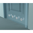4elementsGrila de ventilatie cu flansa pentru usa ProMistral D50 (4 bucati) White, изображение 6
