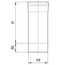 4elementsTeava cos de fum 1,0m Ferrum D115 (0,5mm), изображение 6