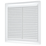Вытяжная вентиляционная решетка из АБС-пластика Mistral 15х15 White, изображение 4