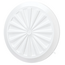 Регулируемая вытяжная вентиляционная решетка Mistral D180 (фланец D90-160) White, изображение 2