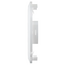Регулируемая вытяжная вентиляционная решетка Mistral D180 (фланец D90-160) White, изображение 3