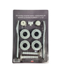 4elementsKit Accesorii pu radiator Alb 1" x 1/2" KUBBER